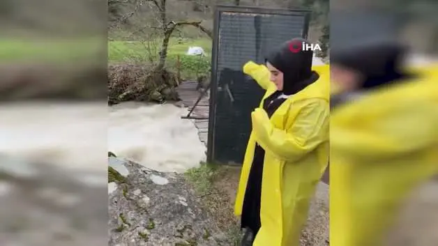 Karadeniz zekası yine şaşırttı! Köprüye kilitli demir kapı taktılar