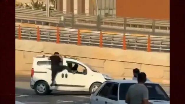 Kardeşlerin kavgası film sahnelerini aratmadı