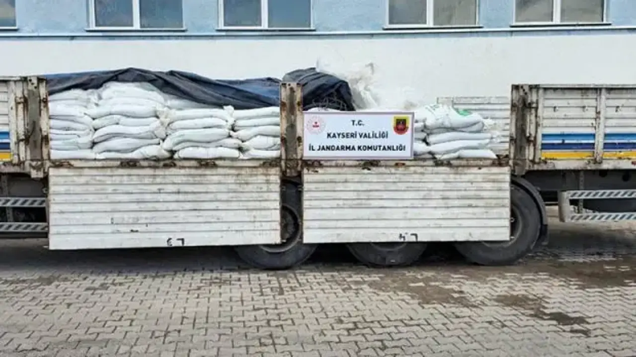 Kayseri'de ele geçirildi: Tam 24 ton!