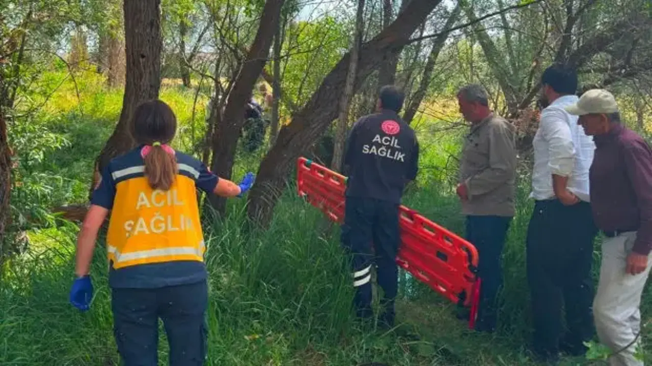 Kayseri'de ırmağa giren kişiden acı haber
