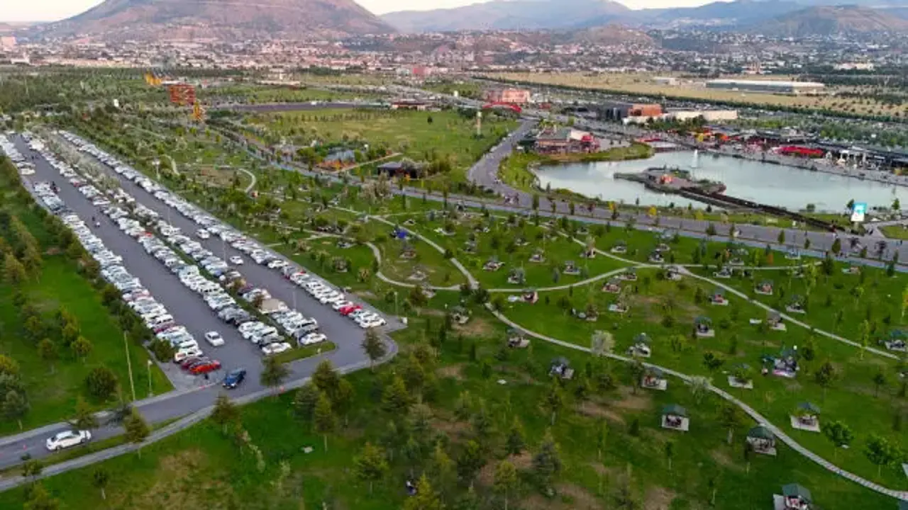 Kayseri'nin dev millet bahçesine uluslararası Yeşil Bayrak ödülü