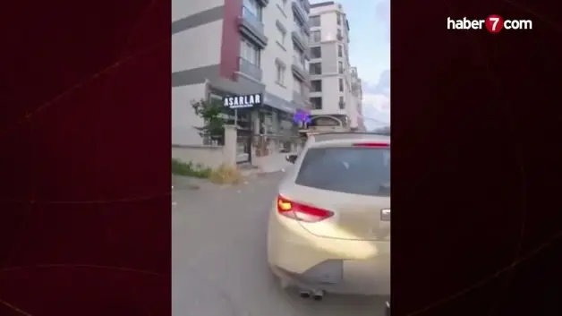 Kaza sonrası bu kez farklı bitti! Şaşırtan anlar kamerada!