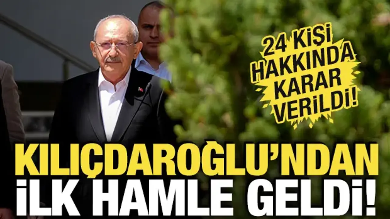Kemal Kılıçdaroğlu'ndan ilk hamle geldi! 24 çalışanın işine son verildi
