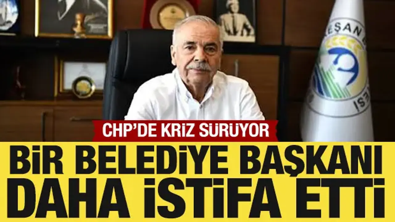 Keşan Belediye Başkanı Mehmet Özcan, CHP'den istifa etti