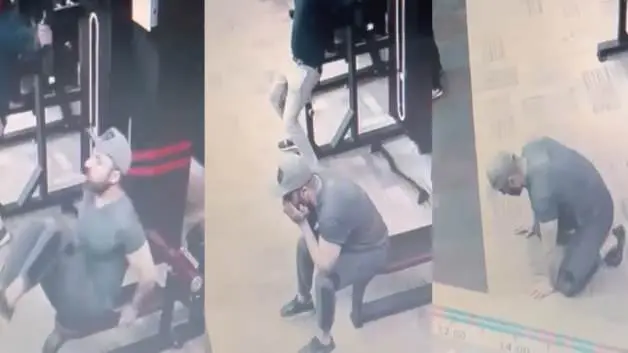 Keşmir'de spor salonunda ani ölüm kamerada! Henüz 24 yaşındaydı