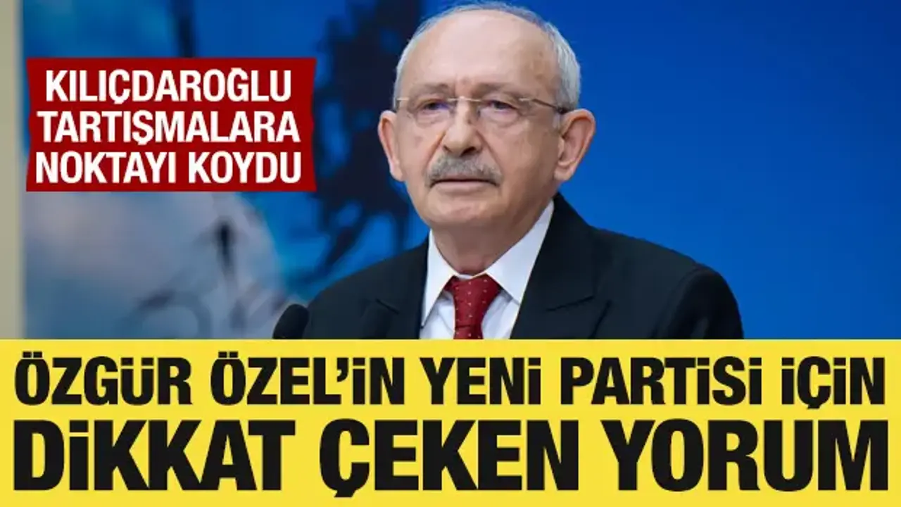 Kılıçdaroğlu tartışmalara noktayı koydu: Beni hiç ilgilendirmiyor