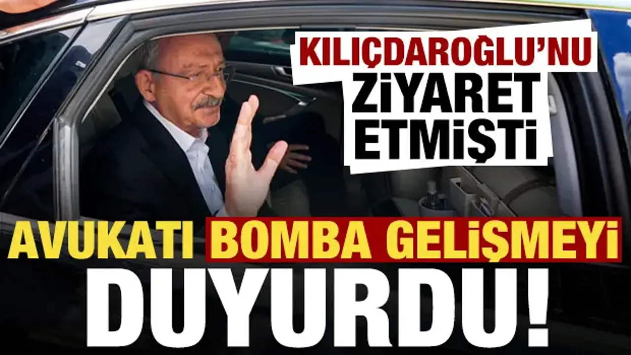 Kılıçdaroğlu'nun avukatı, görüşme sonrası bomba gelişmeyi duyurdu!