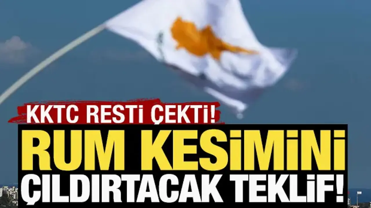 KKTC resti çekti! Rum kesimini çıldırtacak teklif