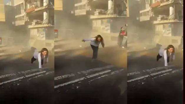 Kolombiya'da 7,4 büyüklüğündeki deprem anları! Felaket anları böyle görüntülendi