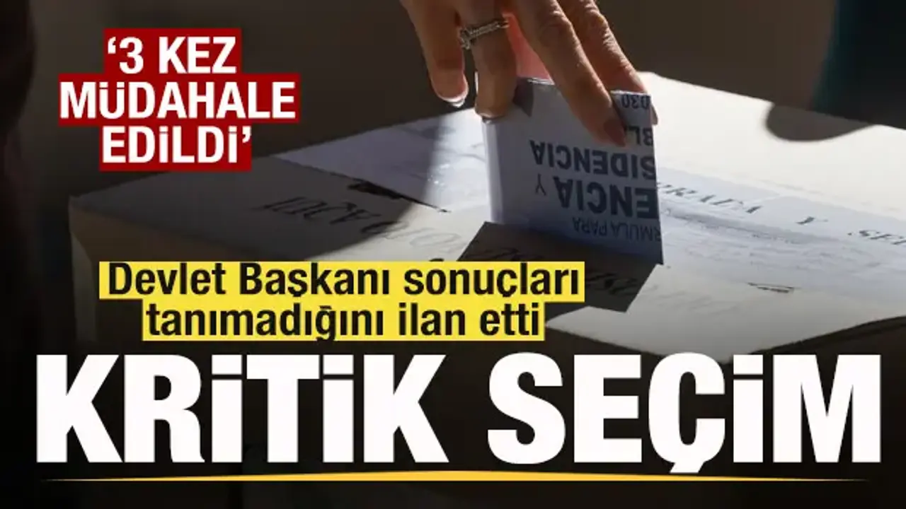 Kolombiya'da kritik seçim! Cumhurbaşkanı ilan etti: Sonuçları tanımıyorum!