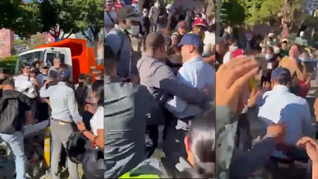 Kolombiya'daki afetzedelerden belediye başkanına sert tepki