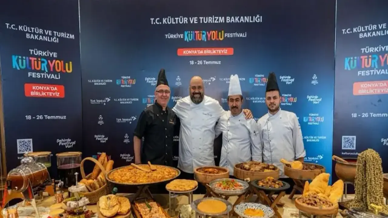 Konya, 53 lezzet noktasıyla Türkiye Kültür Yolu Festivali’nde rekor kırdı