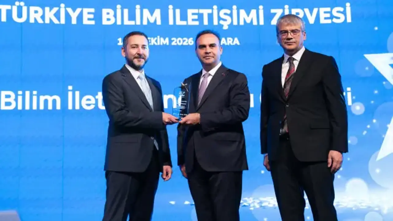 Konya Bilim Merkezi'ne 'Bilim İletişimine Katkı Ödülü'