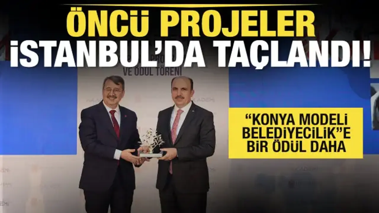 Konya Büyükşehir Belediyesi'nin gençlik yatırımları İstanbul'da taçlandı