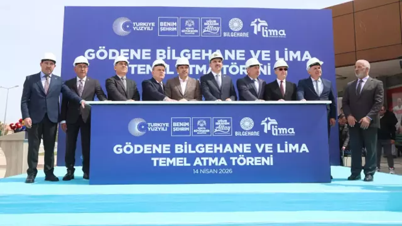 Konya Büyükşehir'in Gödene'ye kazandıracağı Bilgehane ve Lima binasının temeli atıldı
