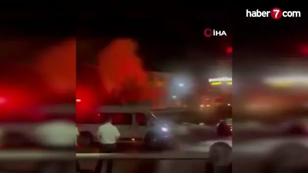 Küçükçekmece’de trafo bomba gibi patladı