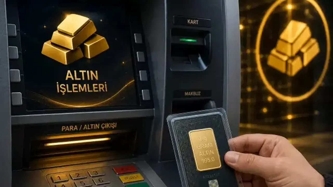 Kuyumcuya gerek kalmadı: ATM'den gram altın alabileceksiniz! Yeni dönem başladı
