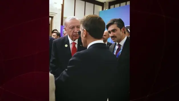 Macron'dan Erdoğan paylaşımı: 'Fransa'ya selamlar iletildi'