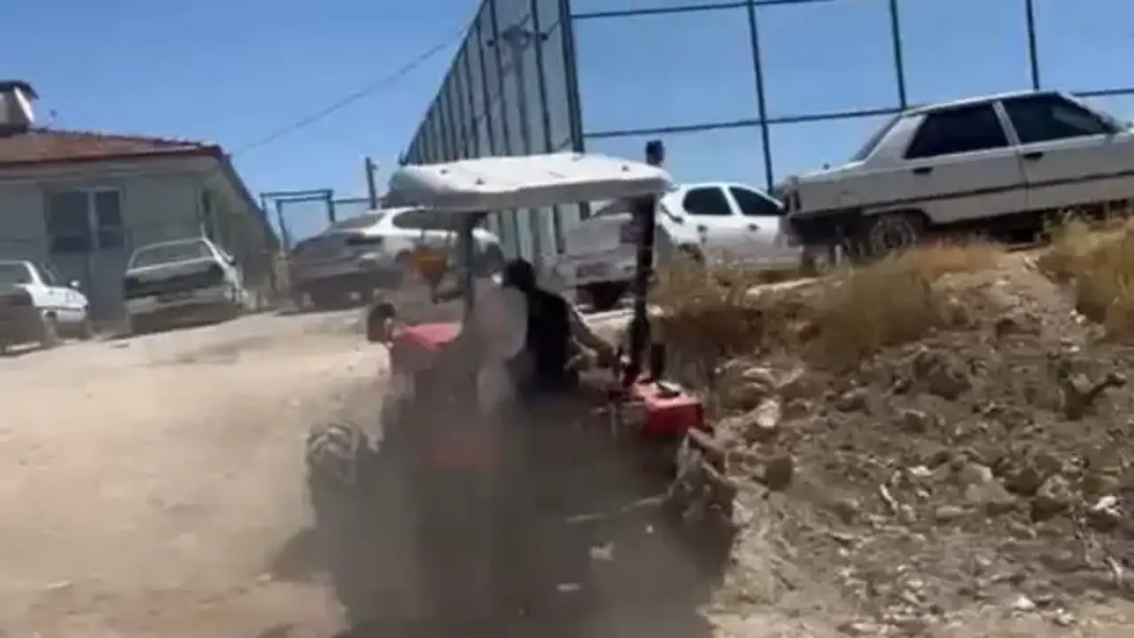 Malatya'da hayvan otlatma kavgası: Husumetlilerinin üzerine traktör sürdü