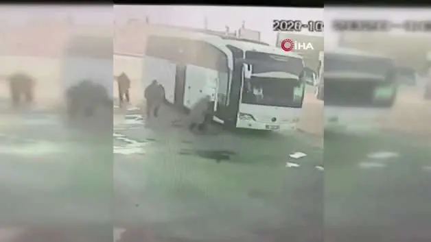 Manisa'daki kaza öncesi otobüsün yeni görüntüleri ortaya çıktı