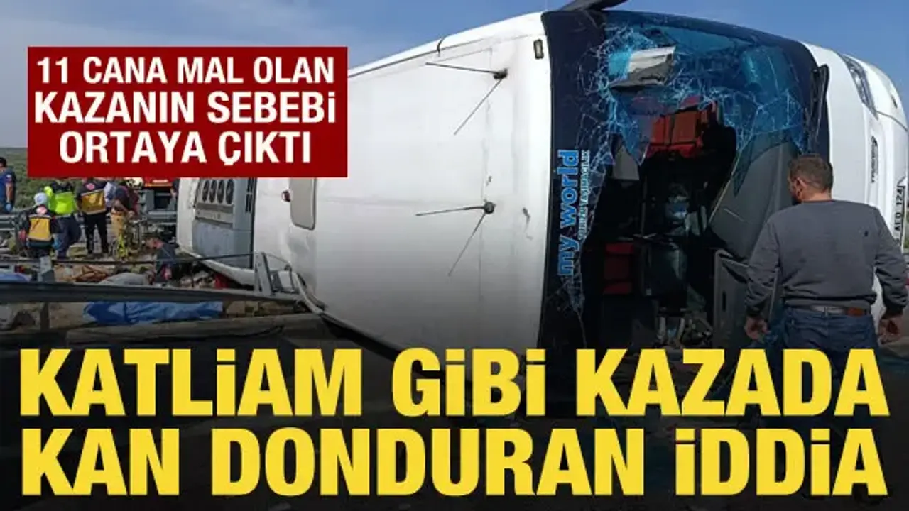 Manisa'daki kazada kan donduran 'geri manevra' iddiası