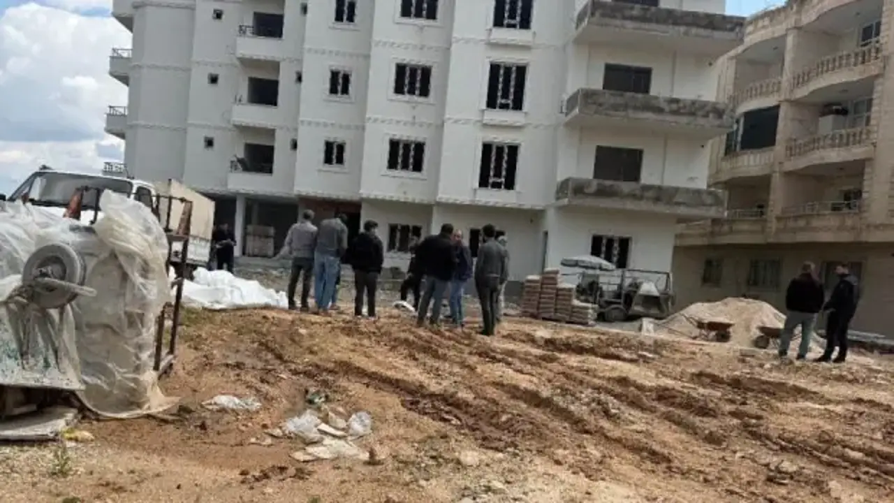 Mardin’de inşaattan düşen işçi öldü