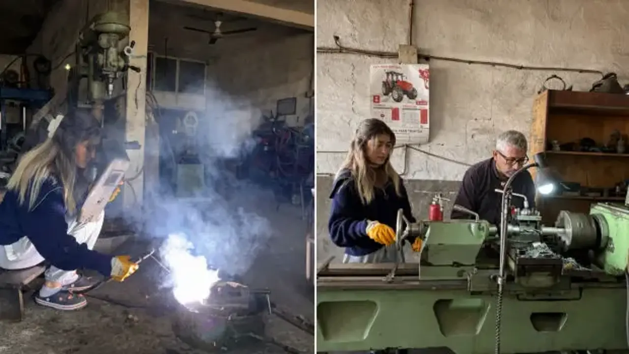 Memur olmayı beklerken sanayide usta oldu! 20 yaşındaki Buse'nin hikâyesi