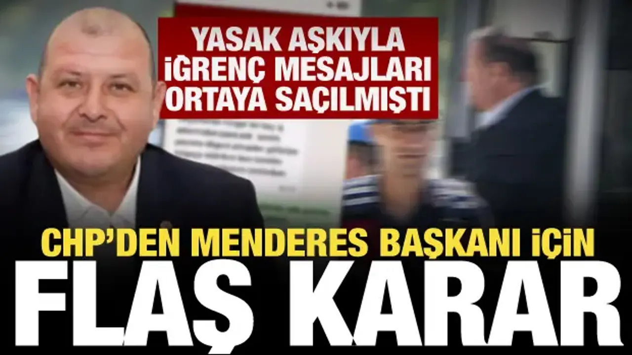 Menderes Belediye Başkanı İlkay Çiçek için ihraç talebi!