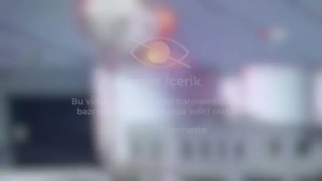Mersin'de bir işçinin hayatını kaybettiği patlama anı kamerada