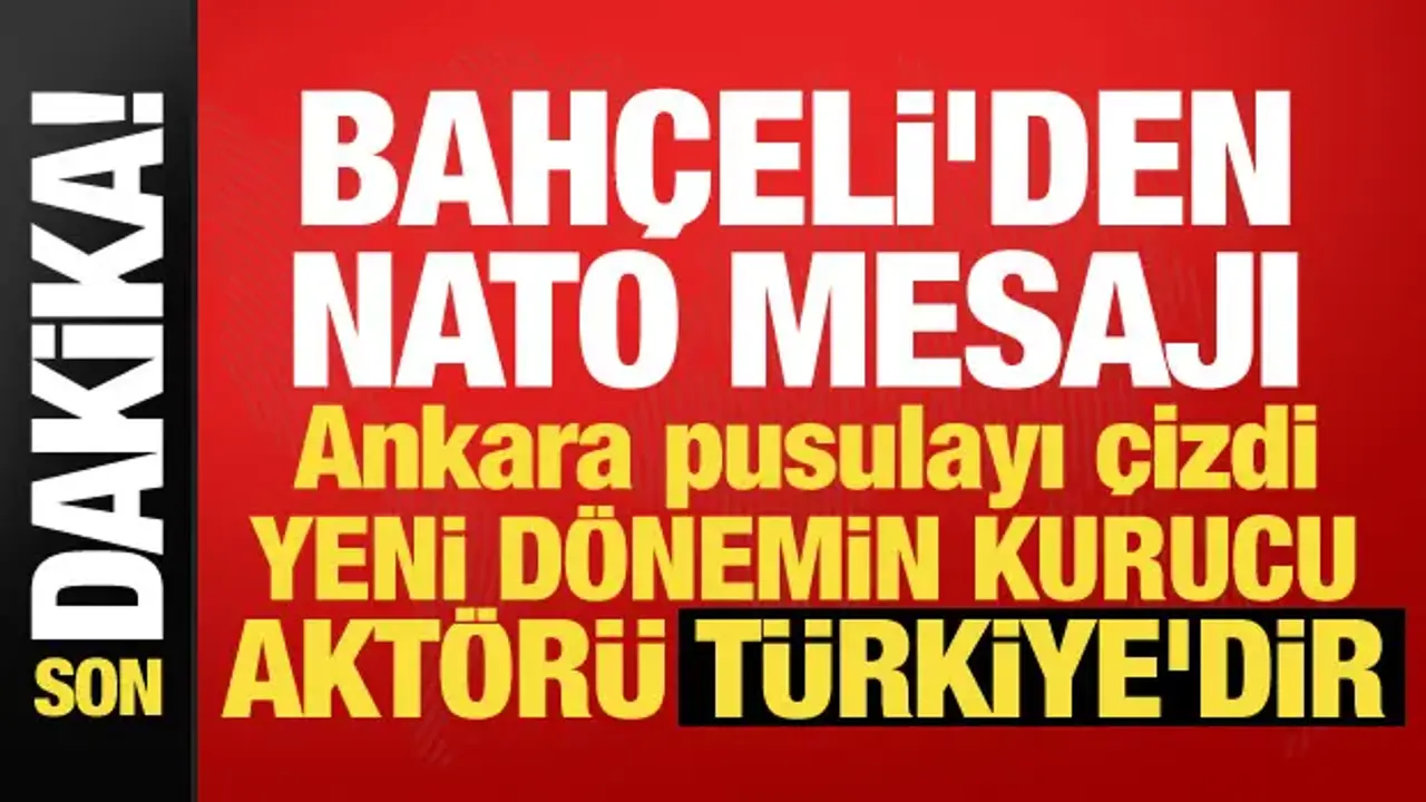 MHP lideri Bahçeli'den önemli açıklamalar