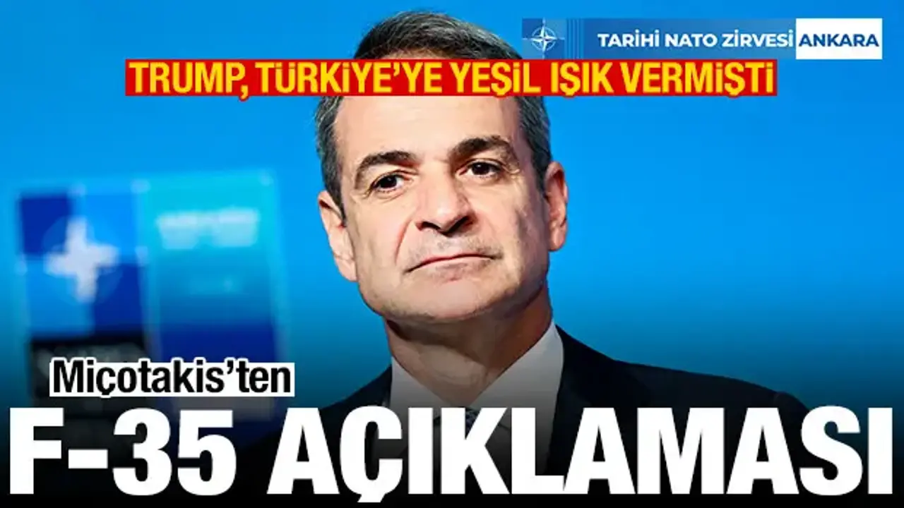 Miçotakis'ten F-35 açıklaması! Trump, Türkiye'ye yeşil ışık yakmıştı