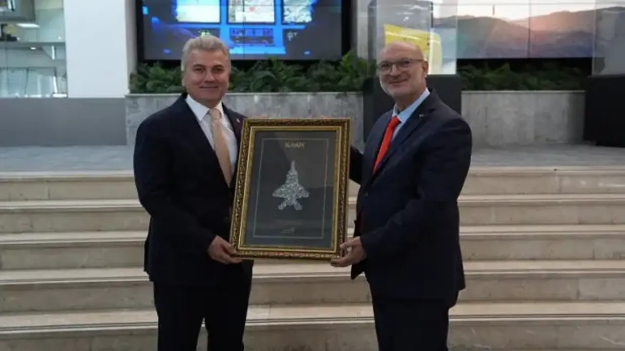 Milletvekili Mustafa Canbey'den MÜSİAD heyetiyle TUSAŞ'a ziyaret