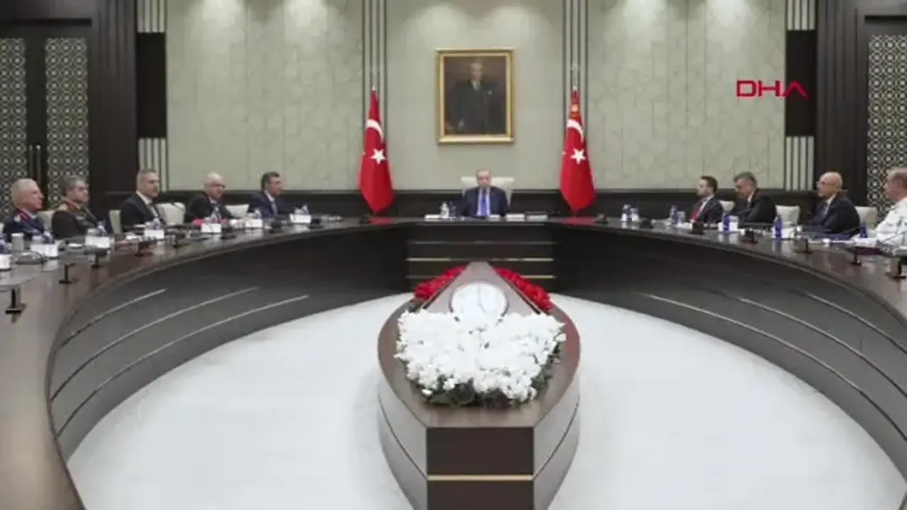 Milli Güvenlik Kurulu Cumhurbaşkanlığı Külliyesi’nde toplandı