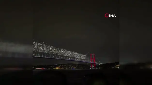 Millilerin Avrupa şampiyonluğu coşkusu gökyüzüne taşındı