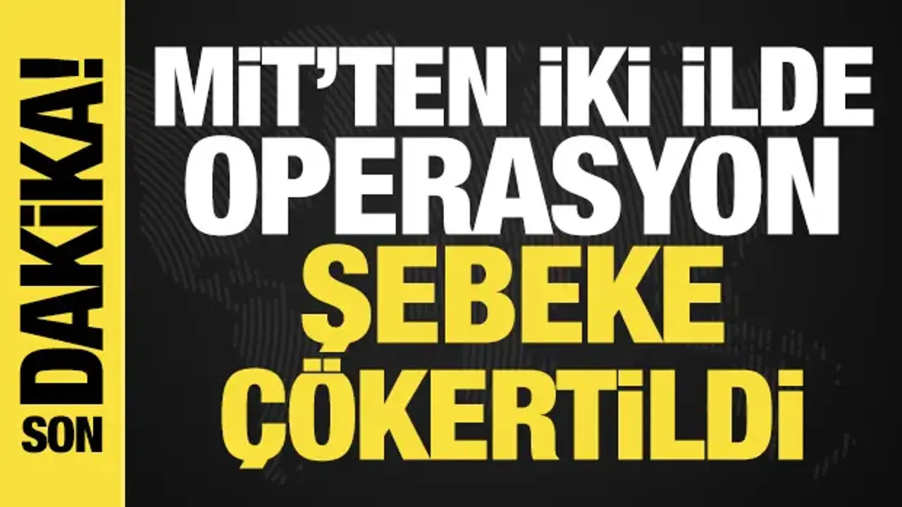 MİT koordinesinde iki ilde operasyon! Kredi kartı şebekesi çökertildi