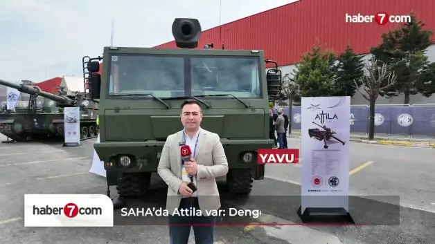 MKE'nin yeni nesil obüs sistemi Attila ilk kez SAHA 2026'da vitrine çıktı