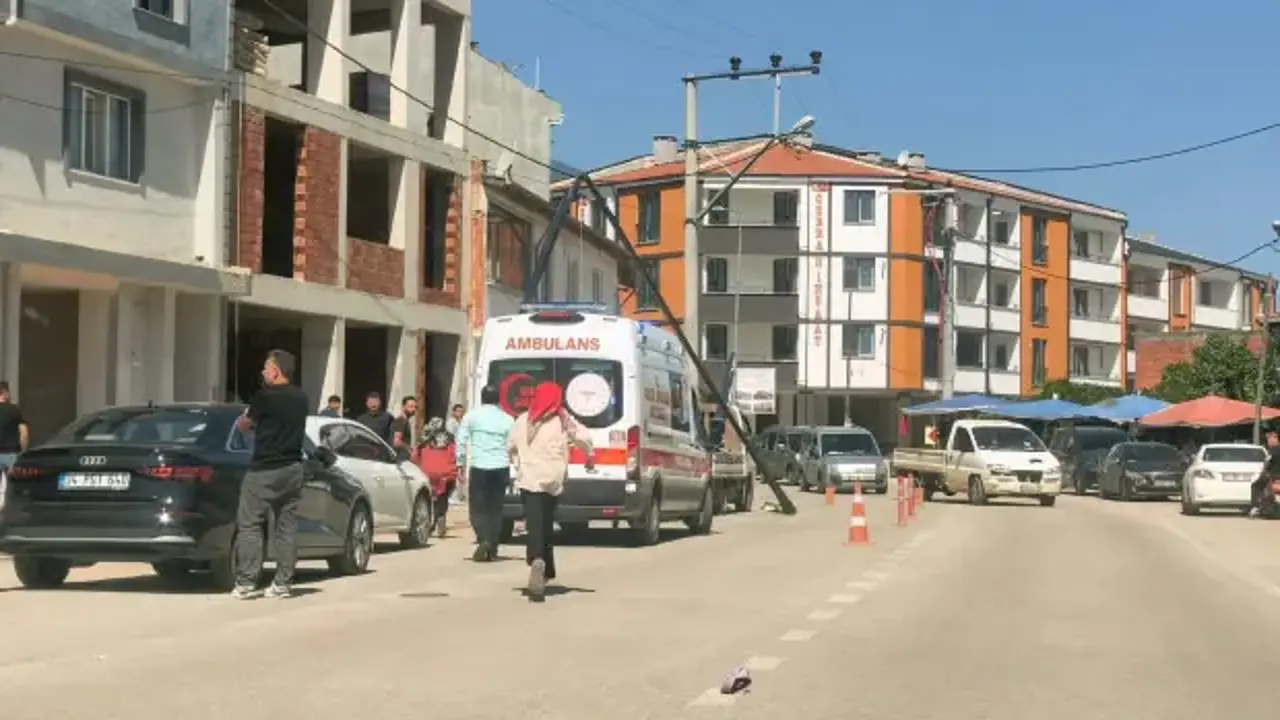 Montaj yaparken elektrik akımına kapılarak öldü