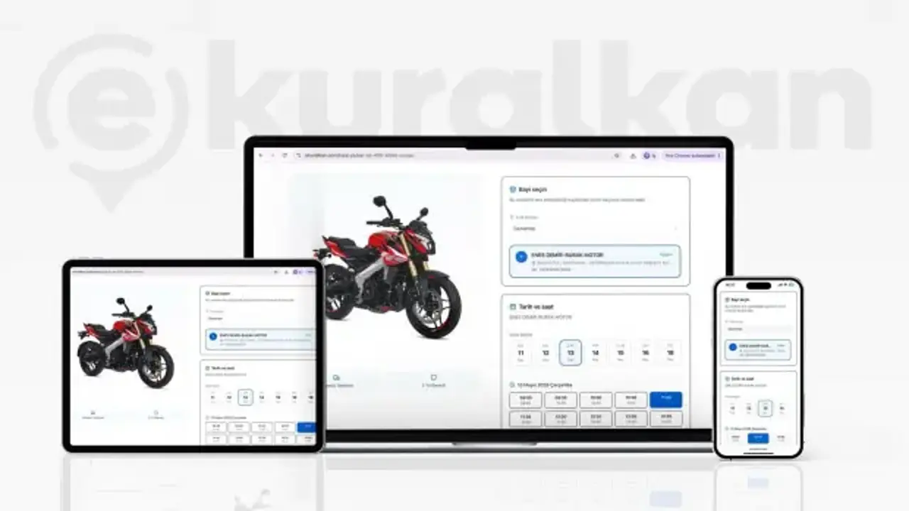 Motosikletlerde test sürüşü randevuları dijitale taşındı