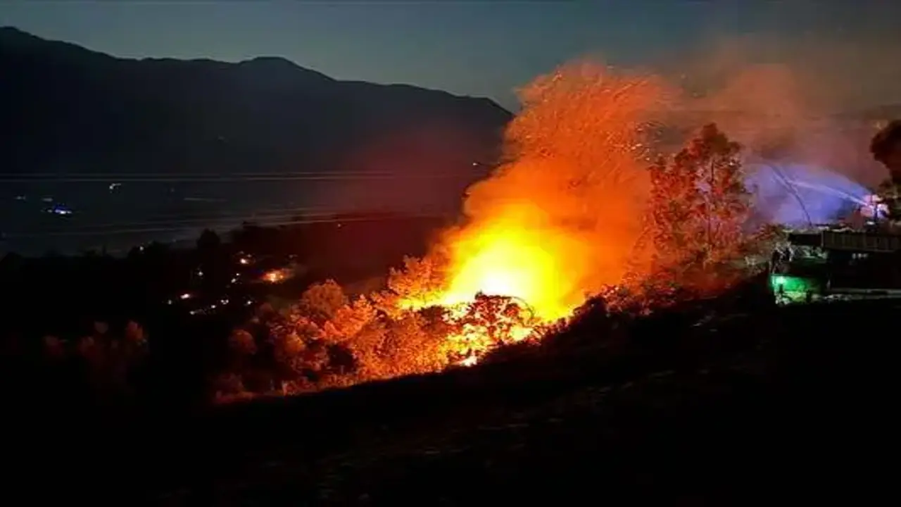 Muğla, Antalya, Balıkesir ve Çanakkale'de orman yangını!