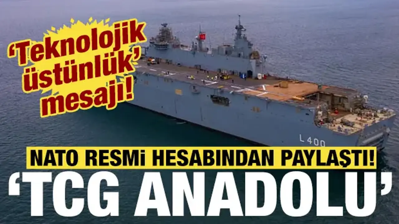 NATO'dan TCG Anadolu paylaşımı