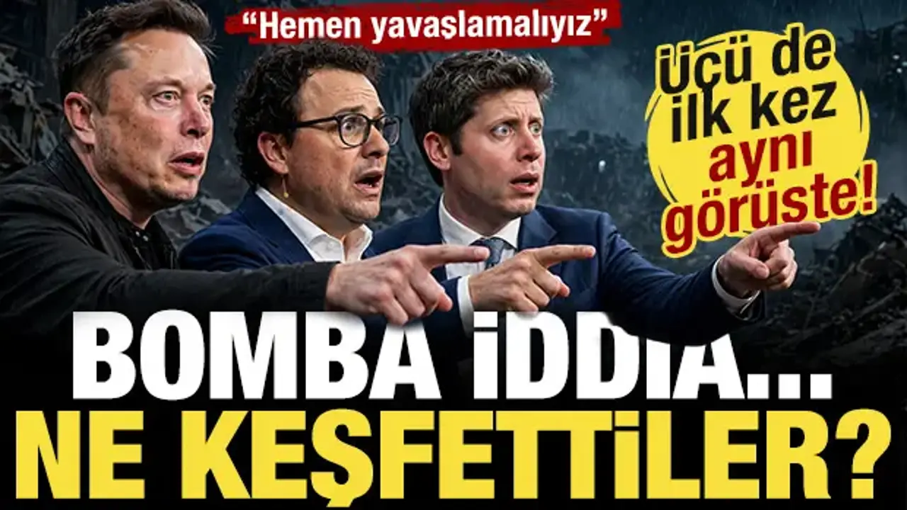 Ne keşfettiler? Üçü de ilk kez aynı görüşte! 'Hemen çalışmaları yavaşlatmalıyız' dediler!