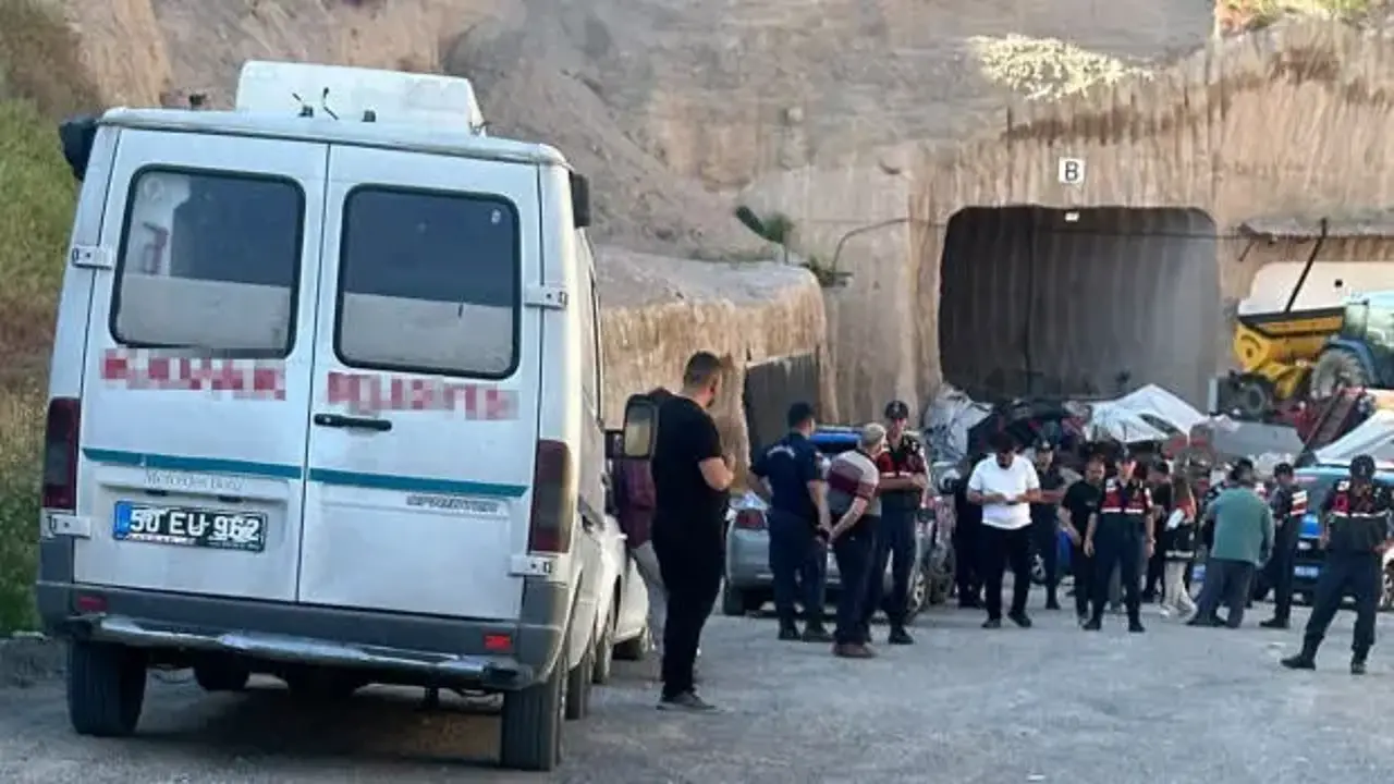 Nevşehir’de devrilen forkliftin sürücüsü öldü