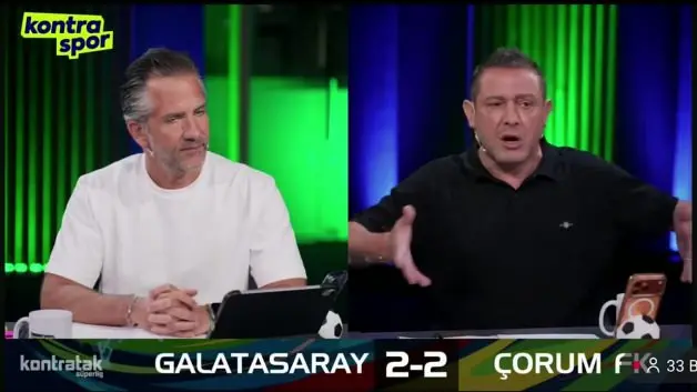 Nihat Kahveci'den Galatasaray'a canlı yayında flas tepki