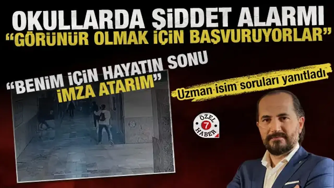 Okullarda şiddet alarmı: “Görünür olmak için şiddete başvuruyorlar