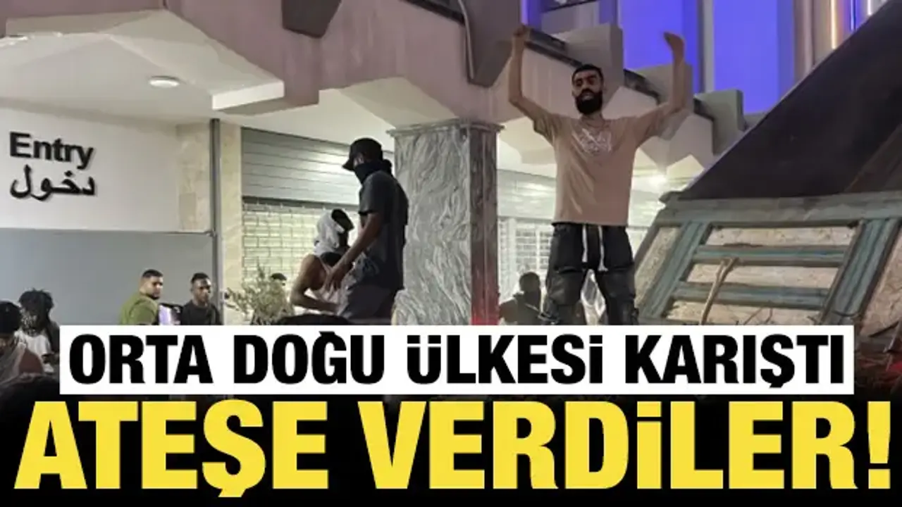 Orta Doğu ülkesini ateşe verdiler: Sokaklarda çok sert protesto!