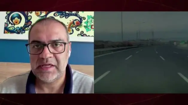 Osman Gazi Köprüsü'nde feci kaza kıl payı atlatıldı! Sürücü o duruma isyan etti...