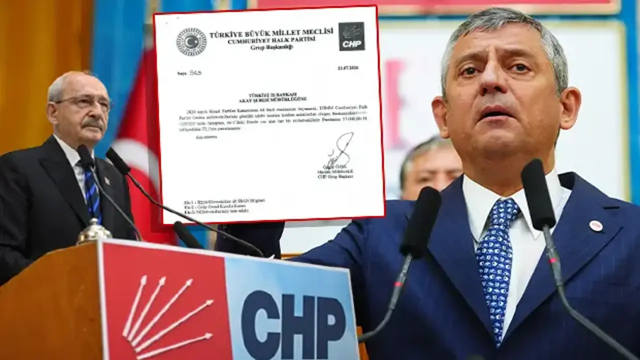 Özel'den 5 milyon liralık talimat! CHP kasasından Yeni Parti kasasına para geçirmişler