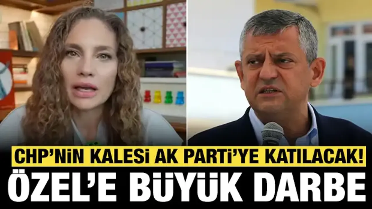 Özel'e bir darbe daha: CHP'nin kalesi AK Parti'ye geçmek için gün sayıyor!