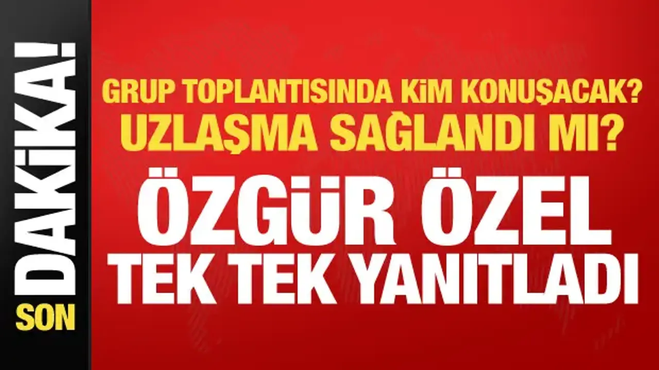 Özgür Özel 'uzlaşma yok' diyerek 40 güne dikkat çekti: Kılıçdaroğlu için iyi olacak!