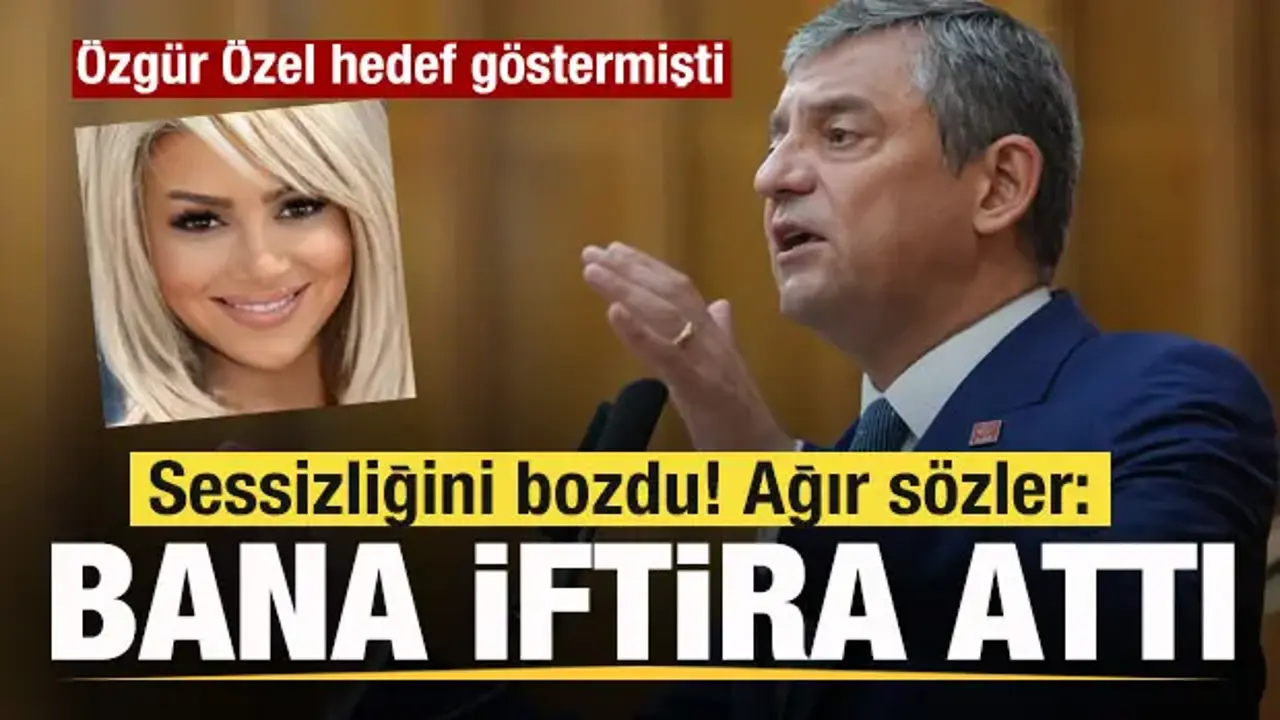 Özgür Özel'in hedef gösterdiği Gülşah Alyans'tan yanıt: Bana iftira attı